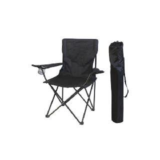 เก้าอี้สนามมีให้เลือก 2 สี เก้าอี้ปิคนิค เก้าอี้สนามพับได้ เก้าอี้สนามพกพา เก้าอี้ เก้าอี้พับได้ สีดำ(A034)
