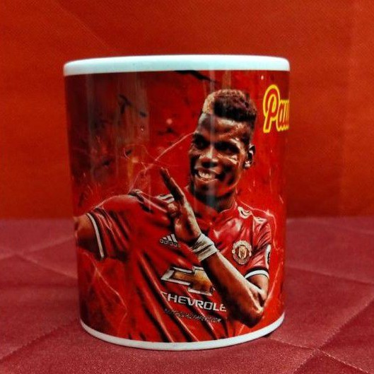 (IDOL MUG) PAUL POGBA MUG CUSTOM PRINTED (แก้วเซรามิก 330ml)