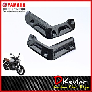 คอนโซล(ครอบ อกไก่)  XSR155 ลายเคฟล่า    YAMAHA XSR 155