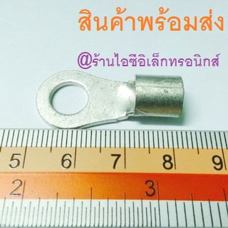 Ring Terminal T.LUG R16-8 หางปลากลมเปลือย