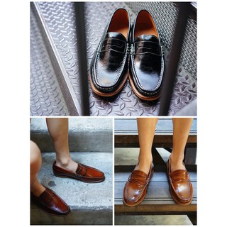 รองเท้าหนัง HOLM รุ่น Paris Penny Loafers no.103