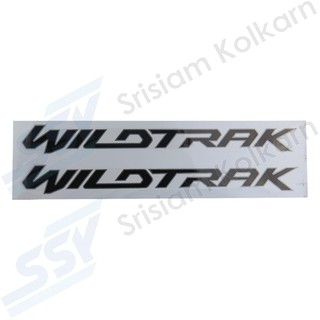 OEM สติกเกอร์ประตู RANGER/12 รง. "WILDTRAK"ดำ