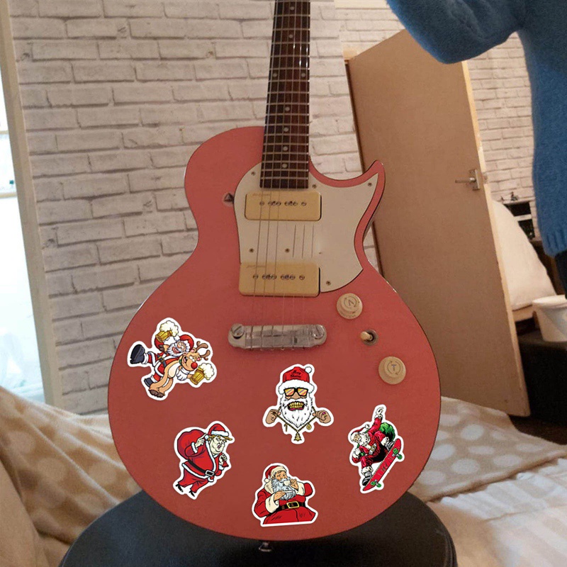 Diam 150PCS cartoon Christmas gift stickers graffiti hand luggage gift ...