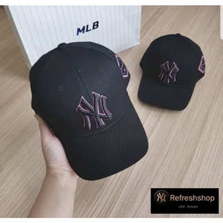 พร้อมส่ง🖤💗แท้ 100% MLB CAP หมวก NY แท้ นำเข้าจากเกาหลี