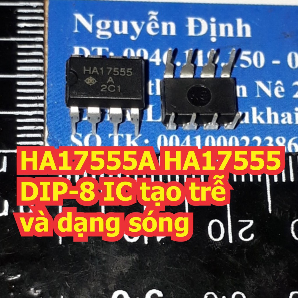 5 ชิ้น HA17555A HA17555 17555 DIP-8 ดีเลย์และคลื่น IC kde6561