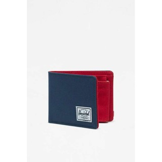 กระเป๋าสตางค์ Herschel Supply Roy Coin Wallet - Navy / Red with RFID Blocking