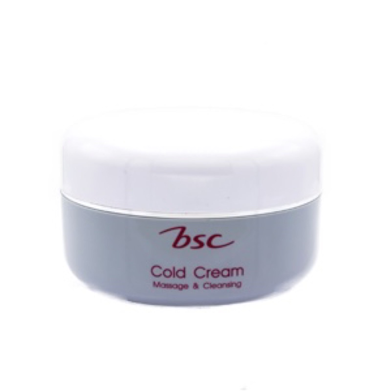BSC Massage Cleansing Cold Cream ครีมล้าง เครื่องสำอาง+ นวดหน้า