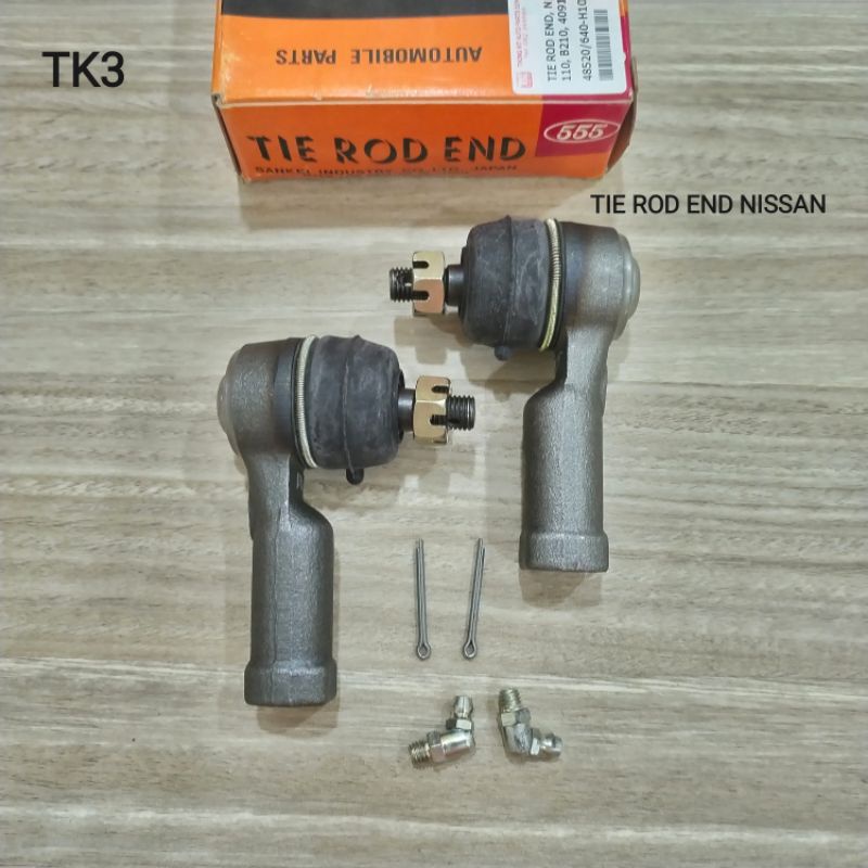 (555JAPAN)TIE ROD END NISSAN B1110/PB110/B210/4091R/L[1SET]