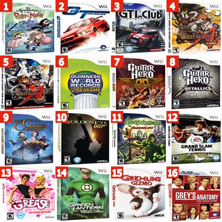 แผ่นเกมส์ Wii : รวมเกมส์มาให้เลือกเล่นชุดที่ 18 (DVD)(สำหรับเครื่องแปลงแล้ว)