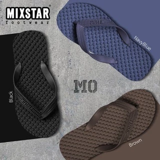 MIXSTAR รองเท้าแตะ มีปุ่มนวดฝ่าเท้า เหมาะสำหรับการอยากรีแลก “นุ่ม นวด สบายเท้า” รองเท้ายางแท้