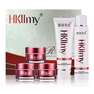 จัดส่งรวดเร็ว hkllmy 2014 3+2 (เดย์ครีม 20g + ไนท์ครีม 20g + ครีมไข่มุก 20g + โฟมล้างหน้า 80ml + Toner 100ml) บำรุงหน้า