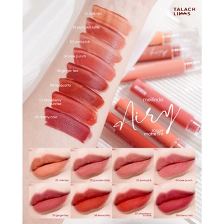 Meilinda Airy ROUGE MATTE TINT-MC2069 เมลินดา แมทท์ทินท์ แมทท์เนียน เนื้อนุ่มติดปากไม่ติดแมส