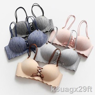 เสื้อในไร้โครง ┇[shippingbra]  VR-101 บราไร้โครง อกชิด (รูดเชือด)