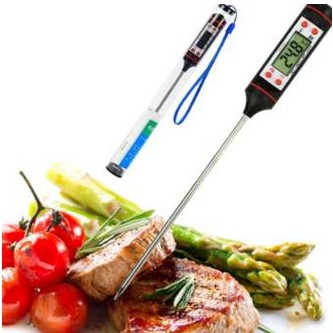 เทอร์โมมิเตอร์ดิจิตอล เทอร์โมมิเตอร์แบบเสียบ เครื่องวัดอุณหภูมิ digital