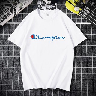 D41 Champion2022 ผู้หญิงแฟชั่นใหม่เสื้อยืดแขนสั้นผู้หญิงเกาหลีเสื้อผ้า