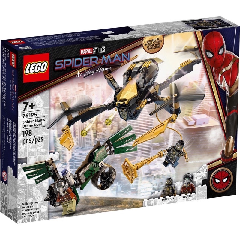 LEGO Marvel Super Heroes 76195 Spider-Man's Drone Duel ของแท้