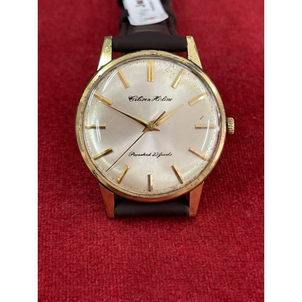 นาฬิกา CITIZEN HILINE 23 Jewels ระบบไขลาน นาฬิกาวินเทจ นาฬิกามือสองของแท้
