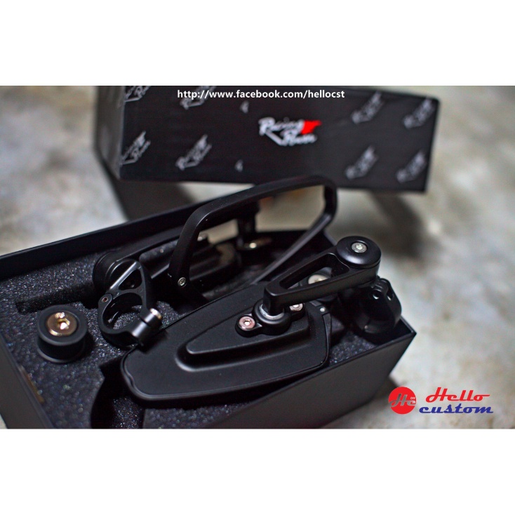 กระจกปลายแฮนด์ Racing Power ใส่ได้ทุกรุ่น ADV / NMAX / XMAX / FORZA / CLICK / LEXI / AEROX ราคา ถูกที่สุด ดีลบีเคเค แกลเลอรีภาพที่ 4