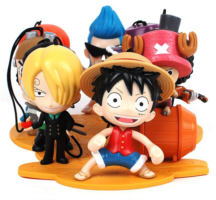 ชุดตุ๊กตา One Piece McDonald's Happy Meal One Piece เวอร์ชั่น 2013