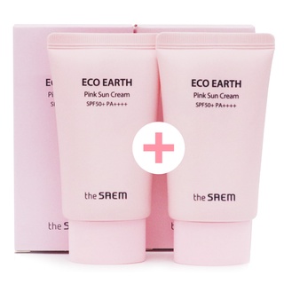 The Saem Eco Earth ครีมกันแดด SPF50+ PA++++ [1+1 ชุด]