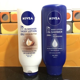 พร้อมส่ง 🚛 Nivea In Shower Body Lotion 🚿 400 ml.