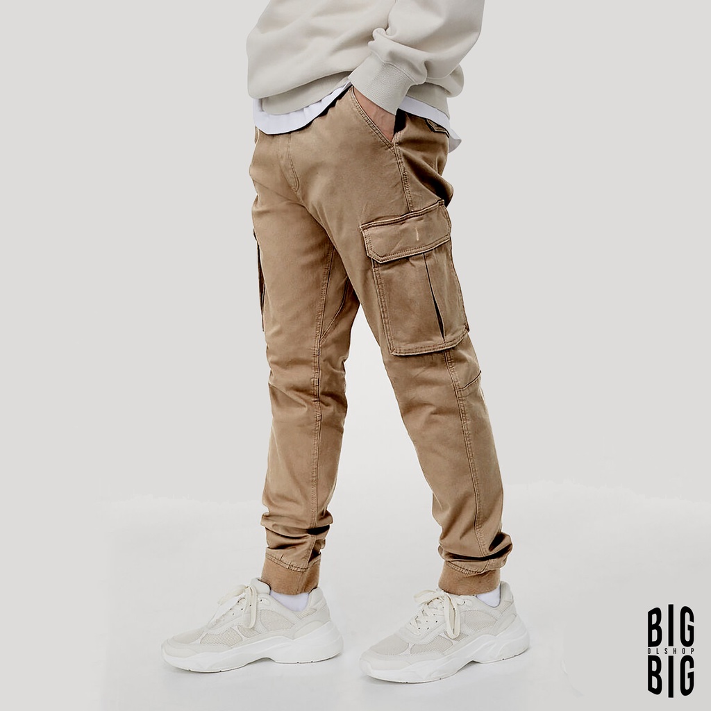 Bigbig Jogger Cargo Sporty ไซส์ S-XXL