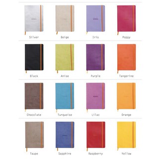 RHODIA - RHODIARAMA DOT SOFT COVER ขนาด A6 สมุดโน้ตปกอ่อน นำเข้าจากฝรั่งเศส