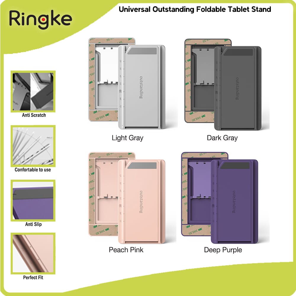 Ringke Tablet Phone Stand Fold Holder iPad Apple Samsung Mi