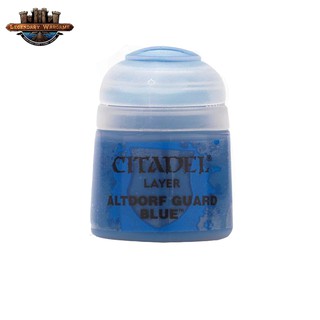 [BSAพร้อมส่ง] Citadel : LAYER: ALTDORF GUARD BLUE (12ML) สีอะคริลิคสำหรับทาโมเดล