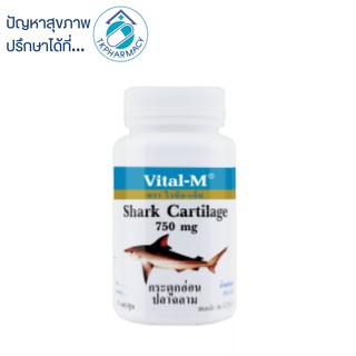 Vital-m shark cartilage 750 mg. 60+12 capsules