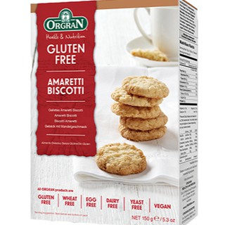 ✨นาทีทอง✨ Orgran G/F Amaretti Biscotti 150g คุณภาพระดับพรีเมี่ยม