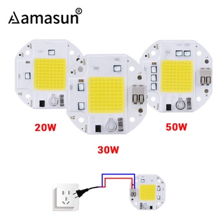 ชิปไฟสปอตไลท์ LED COB 20W 30W 50W AC 220V DIY