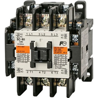 Fuji Magnetic contactor รุ่น SC-N1 ,coil 110/220V , 2NO 2NC**ของแท้/ใหม่**