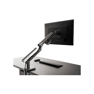 F5CQFCลด150.- ประกัน 3 ปี  Liv Single Monitor Arm Minimal SLIM Premium ALUMINUM แขนจับจอ ขาตั้งจอมอนิเตอร์ 17-32 นิ้ว