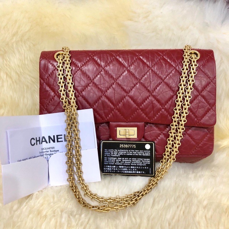 Used in Super Like New CHANEL Reissue 2.55 จ่ายบัตรเครดิตชาร์จ2%