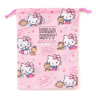 กระเป๋าผ้าหูรูด Sanrio Japan