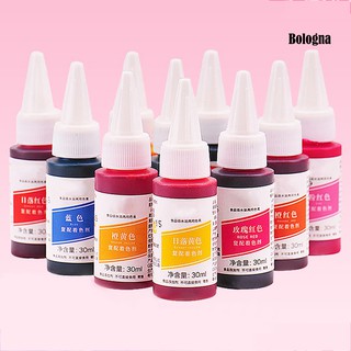 [bo ] ผงสี 30 มล. สําหรับตกแต่งเค้ก เบเกอรี่ ฟองดองท์