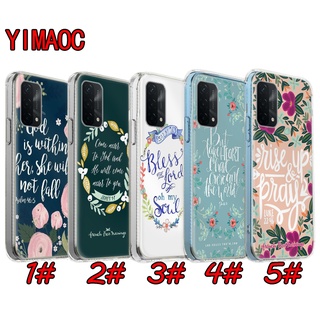 เคสโทรศัพท์มือถือแบบนิ่ม TPU ใส ลายคัมภีร์ไบเบิล คริสต์ สําหรับ Realme 3 Q 5 5i 5s 6 6i 7 Pro 4G 7i C11 C12 C15