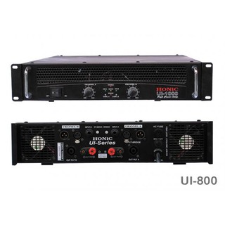 HONIC UI-800 เพาเวอร์แอมป์ สเตอรีโอ 240Wที่ 4 โอห์ม