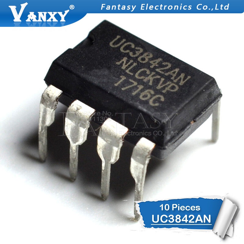 10PCS UC3842AN DIP8 UC3842 UC3842BN DIP 3842AN DIP-8 UC3842A UC3842B UC3842 ใหม่และ IC