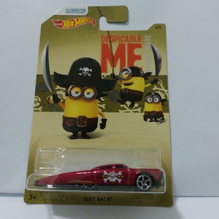 รถเหล็ก Hotwheels SLIKT BACK DESPICABLE MINION MADE (ib012)oh