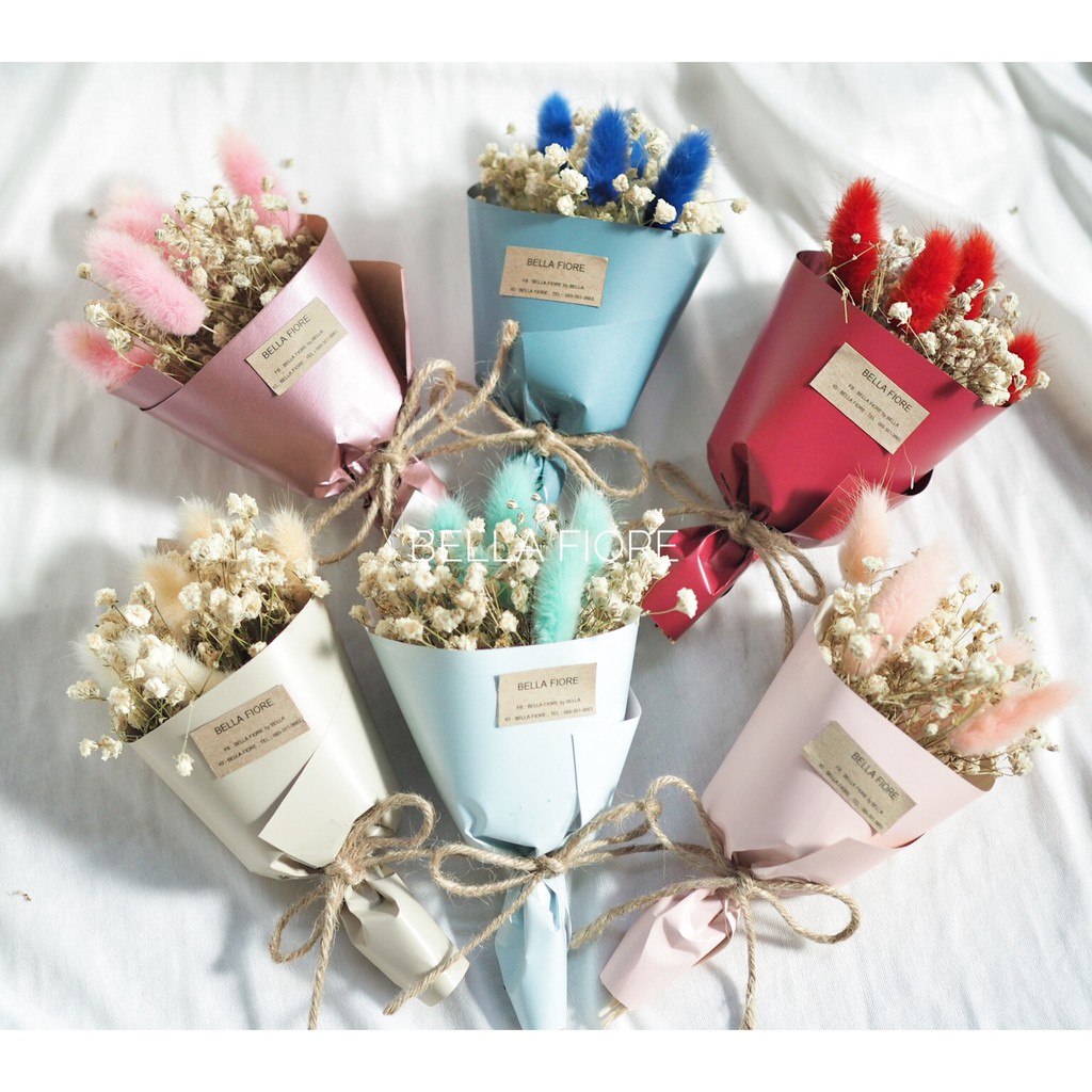 น่ารักมากก!! ช่อดอกไม้mini ช่อยิปโซหางกระต่ายขนาดเล็ก น่ารักเวอร์!! ราคา ถูกที่สุด ดีลบีเคเค รูปภาพหลัก