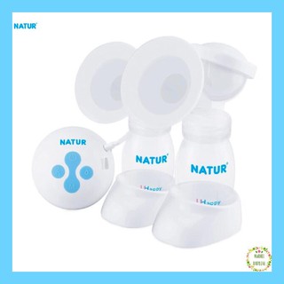 Natur เนเจอร์ เครื่องปั๊มนมไฟฟ้าคู่ รุ่น D-2 สีขาว Double Electric Breast Pump