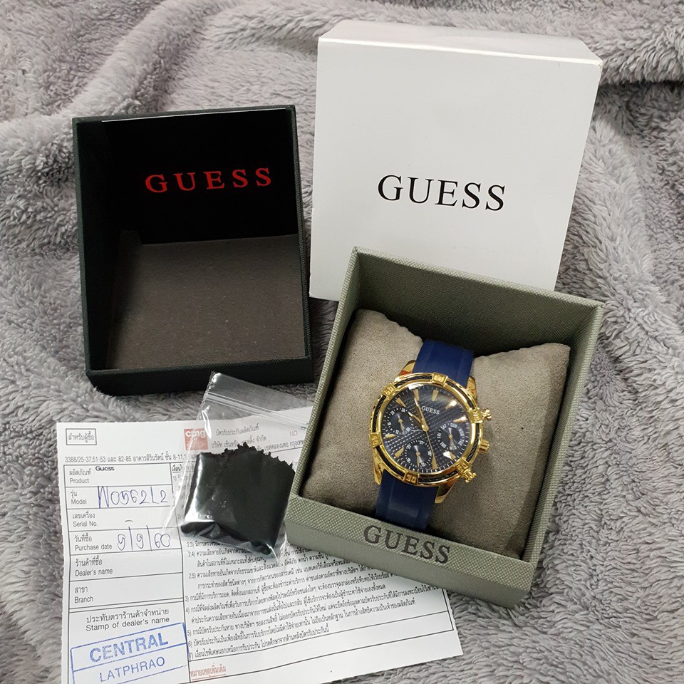 นาฬิกา Guess Analogue Blue Dial Women's Watch - W0562L2 มือ2