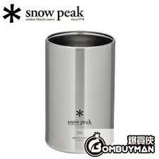 🇯🇵 Snow peak TW-355 Shimo Can Cooler 350ml แก้วแช่กระป๋องเบียร์ 350 ml.