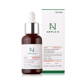 แท้/พร้อมส่ง 30ml รีวิวเเน่น Coreana AMPLE:N VC Shot Ampoule"เซรั่มสูตรวิตามินซี