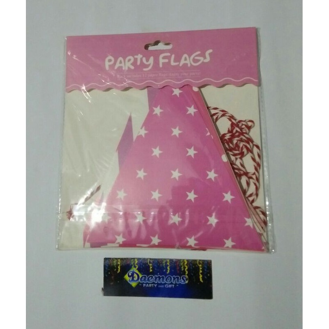 TRIANGLE STAR BANNER/BIRTHDAY FLAG/BUNTING FLAG