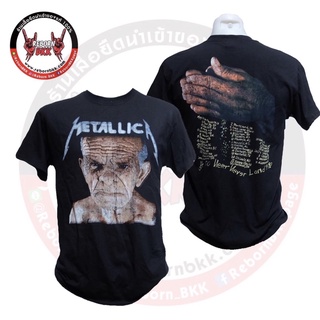 เสื้อวง Metallica ลิขสิทธิ์แท้100%