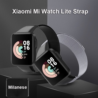 Milanese สายนาฬิกาข้อมือแม่เหล็กสําหรับ Xiaomi Mi Watch Lite