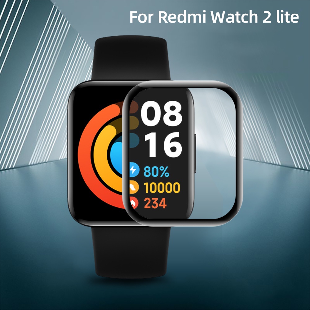 Others 19 บาท สําหรับ Xiaomi redmi Watch 2 3D โค้ง ฟิล์มป้องกัน สําหรับ POCO นาฬิกา ป้องกันหน้าจอ ฟิล์ม hd นิ่ม ไม่มีกระจก Watches